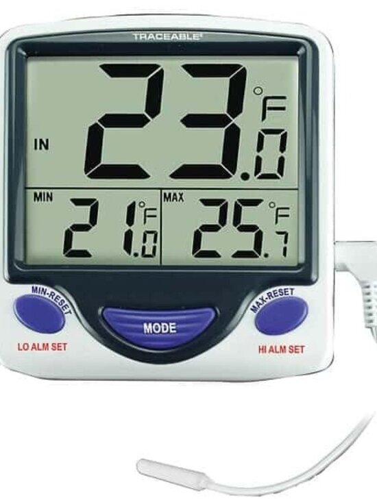 Traceable Other - Traceable Jumbo Display Fridge/Freezer Digital Thermometer with Calibration New